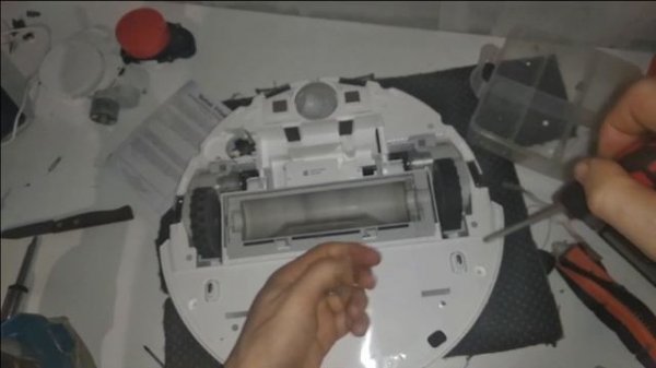 Полная разборка Xiaomi trouver  Robot LDS Vacuum Mop Finder RLS3. Что внутри у робота. Обзор
