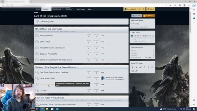 Forums Sneak Peek - +Cord of the Rings - The Lord of the Rings Online смотреть онлайн