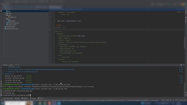 Set up a Project using Docker with Symfony, Vue, Nginx, PHP, MYSQL, and Yarn смотреть онлайн