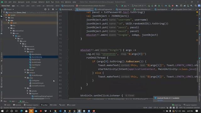 4-socket.io chat app using android смотреть онлайн