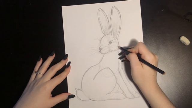 Рисуем зайца| Мастер-класс смотреть онлайн