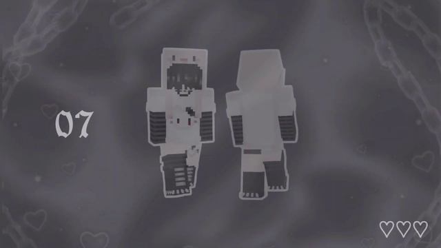 ˚*･༓☾ goth/dark/grunge aesthetic minecraft skins || w/ links ??️ смотреть онлайн