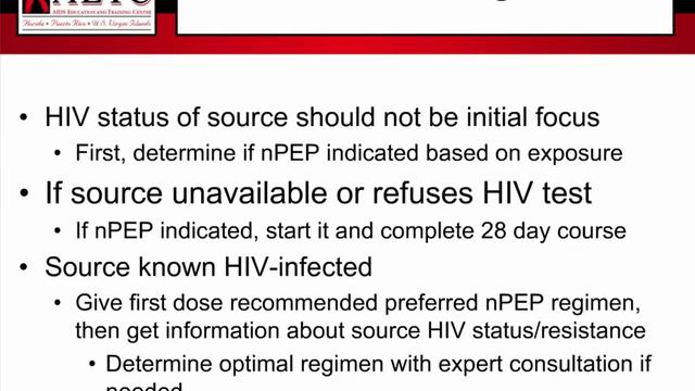 Non-Occupational Post-Exposure Prophylaxis (nPEP) Guidance смотреть онлайн