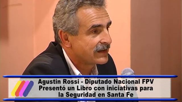Agustín Rossi presentó el libro Hablemos de Seguridad смотреть онлайн