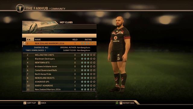 Rugby League Live 3 - Fan Hub Explained!! смотреть онлайн