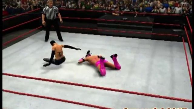 WWE 2013. King of the ring tournament. Catwoman(2004) vs Mileena CAWS on xbox 360 смотреть онлайн