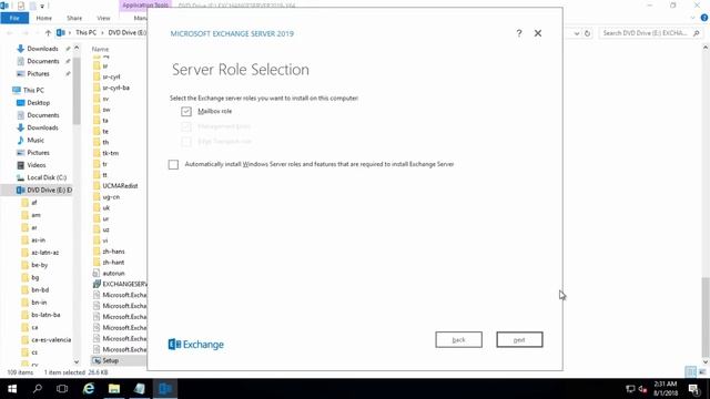 Install Microsoft Exchange Server 2019 Step By Step смотреть онлайн