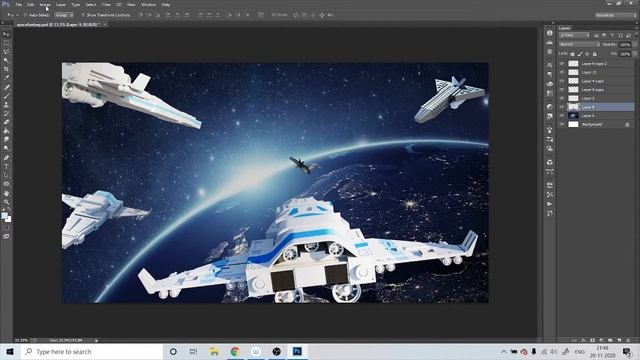 Photoshop Manipulation Timelapse смотреть онлайн