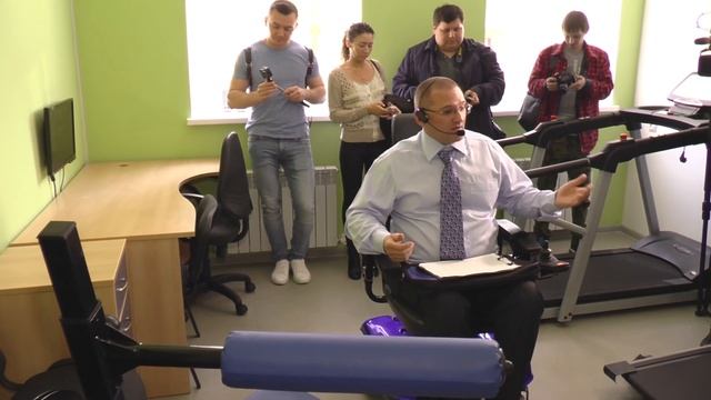 Здоровейка. Новый зал активной реабилитации