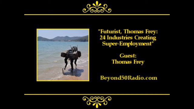 Futurst, Thomas Frey: 24 New Industries Creating Super-Employment смотреть онлайн