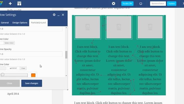 WP – ParticleGround Preview Effect with VC Row Element смотреть онлайн