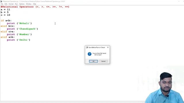 Module-7 What is Relational Operators in Python | How to use Comparison Operator in Python? смотреть онлайн