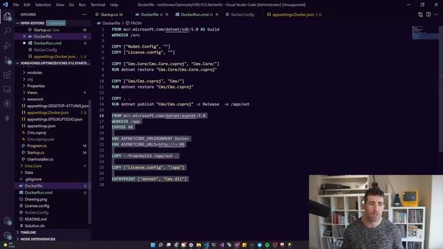 Learn How To Host An Optimizely CMS 12 Website Within Docker смотреть онлайн