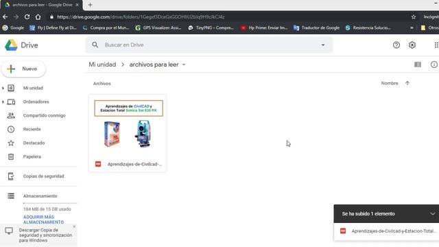 Aprendizajes de CivilCAD y Estación Total Sokkia Set 630 RK смотреть онлайн