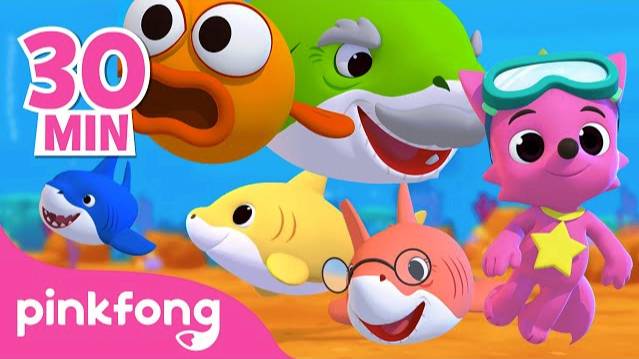 Baby Shark Dance Song 3D | Compilation | Kids Favorite Song | Pinkfong