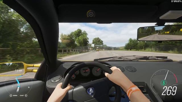 Forza Horizon 4 - 1997 Lamborghini Diablo SV - Car Show Speed Jump Crash Test . 1440p 60fps. смотреть онлайн