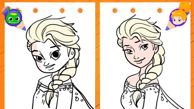 New video! | Learn the colors with a Memory game with Princesses | Groovy The Martian смотреть онлайн
