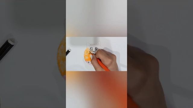Рисуем котиков. Изготовление наклеек своими руками. смотреть онлайн