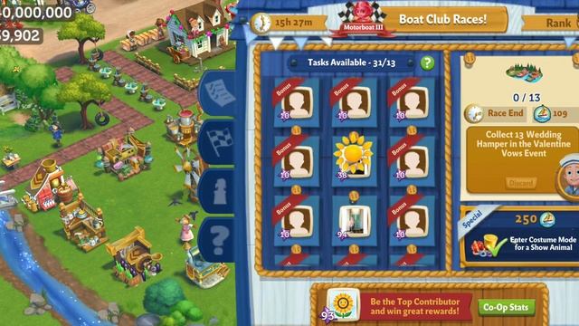 How To Get 150 Task Point On Boat Race Farmville 2 Country Escape Game Guardian