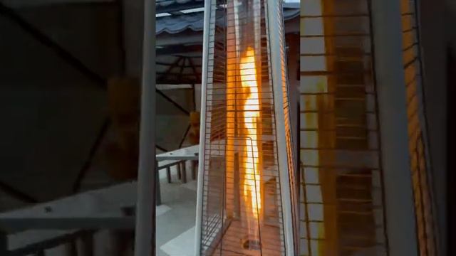 Уличный инфракрасный газовый обогреватель