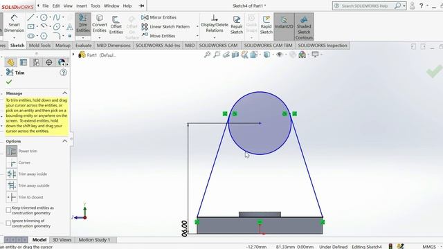 SolidWorks Drawing Basics | Tutorial | For Beginners смотреть онлайн