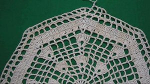 САЛФЕТКА КРЮЧКОМ ВАРВАРА. ЧАСТЬ 2 - ВТОРОЙ ЯРУС