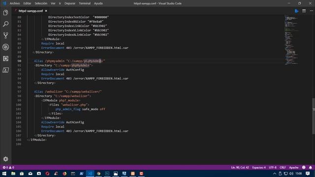 CURSO XAMPP | RESTRINGIR ACCESO PHPMYADMIN | CISCOBYTE смотреть онлайн