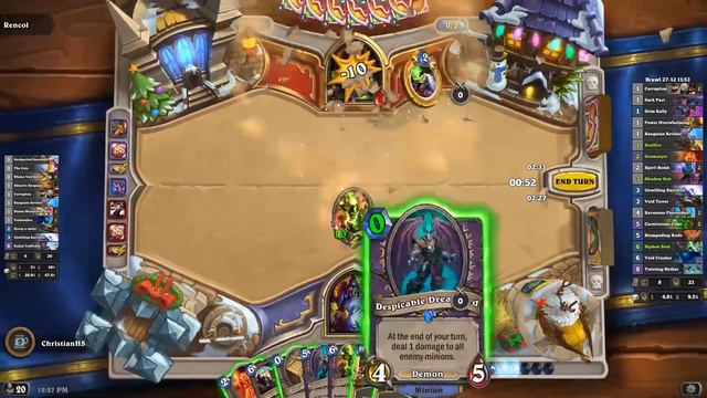 Hearthstone: Is Cool When Everything Is 5 Mana Less! Tavern Brawl Gift Exchange смотреть онлайн