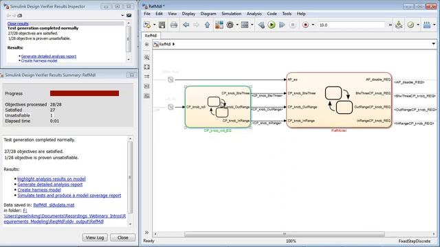 Моделирование требований при помощи инструментов MathWorks смотреть онлайн