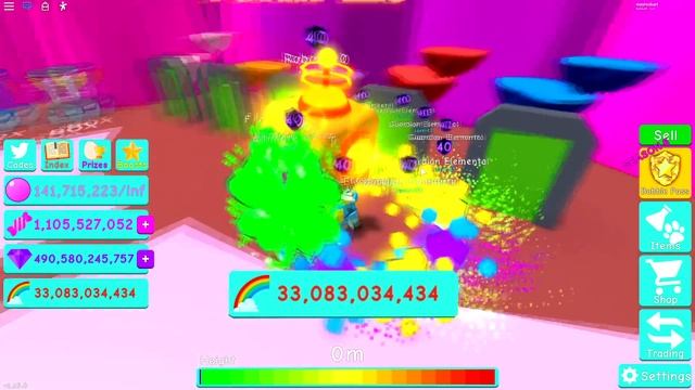 Claiming The Best Reward Lucky Tophat For 50 Billion Rainbow! - Bubble Gum Simulator Roblox смотреть онлайн