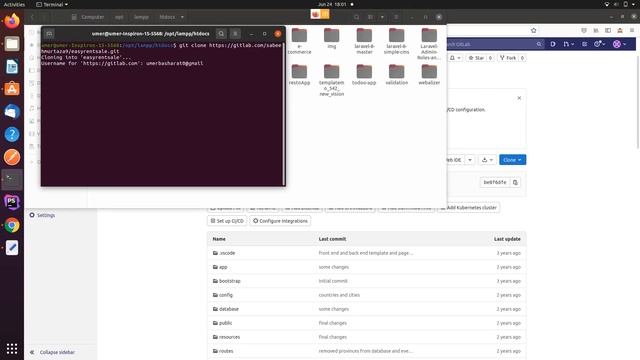 How to clone a project from GitLab | #GitClone #GitLab #GitLabTutorial смотреть онлайн