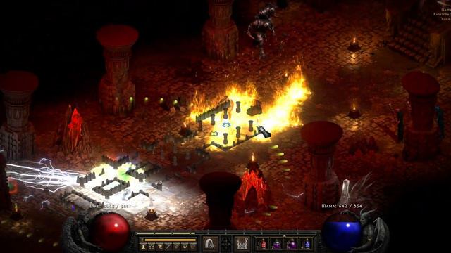 Diablo 2 Resurrected: Trapsin vs Ball смотреть онлайн