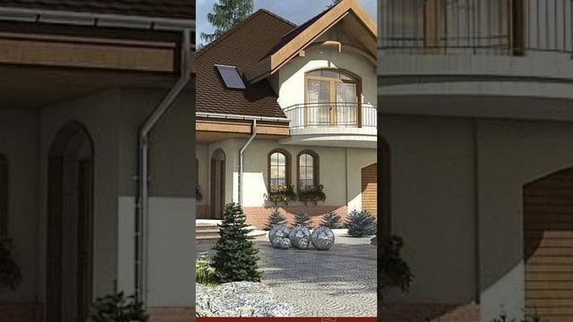 Проект двухэтажного коттеджа. https://t.me/proekty_dom смотреть онлайн