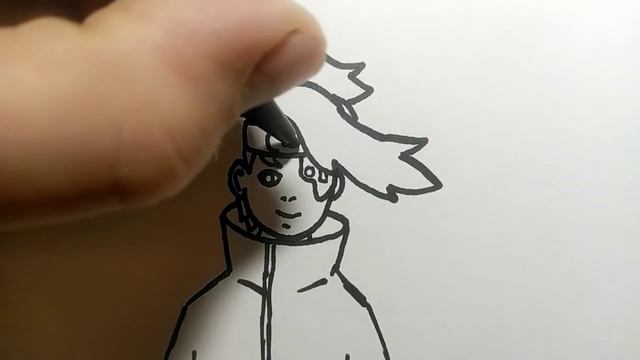 Как нарисовать Дейдару из аниме Наруто смотреть онлайн