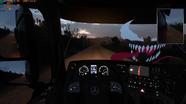 ETS2 1.45 Vamos de Mercedes Benz Actros 2014 mod na descrição смотреть онлайн