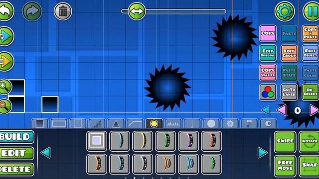 делаю свой уровень в геометриия даш