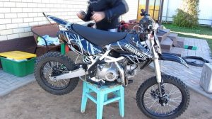 Регулировка сцепления на ПИТбайке 125 кубов RegulMoto