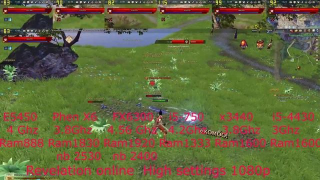 Revelation Online Xeon E5450/Phenom II X6/FX 6300/i5-750/X3440/i5-4430 + GTX 970 High 1080p смотреть онлайн