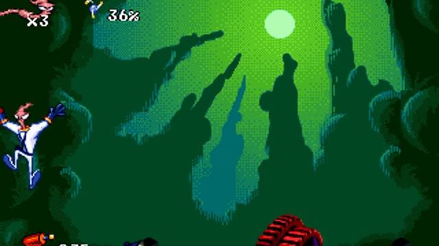 Earthworm Jim RUS Hard уровень 1 смотреть онлайн