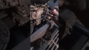 установка электростартера на двигатель Брайт 17 л/с.