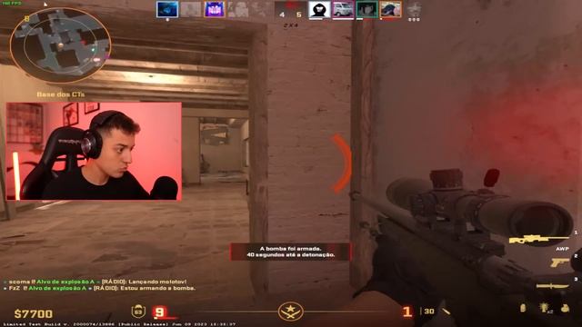 assim é o 4:3 na Mirage do CS 2 - veja o FPS e a fluidez смотреть онлайн
