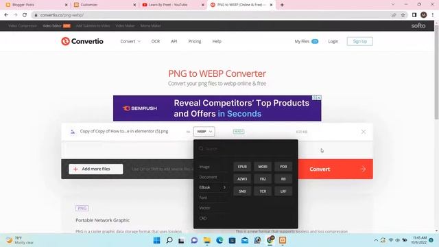 Why Website Image Size Optimization Is Important | Convert PNG to Webp| Convert JPG To Webp смотреть онлайн