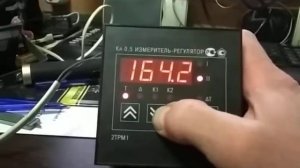 Демонстрация работы прибора Овен 2ТРМ1