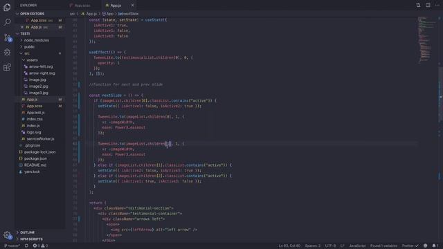 How To Code a Slider in React.js with Greensock (GSAP) | Part 2 Tutorial смотреть онлайн