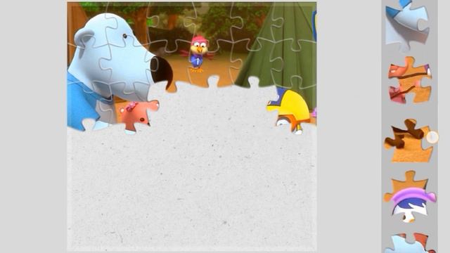 PORORO The Little Penguin | puzzle game смотреть онлайн
