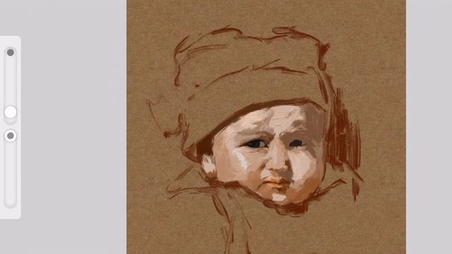 DIGITAL OIL PAINTING TIME-LAPSE || "nine months" смотреть онлайн
