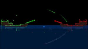 Pirate Ship Battle - Marble Race in Algodoo