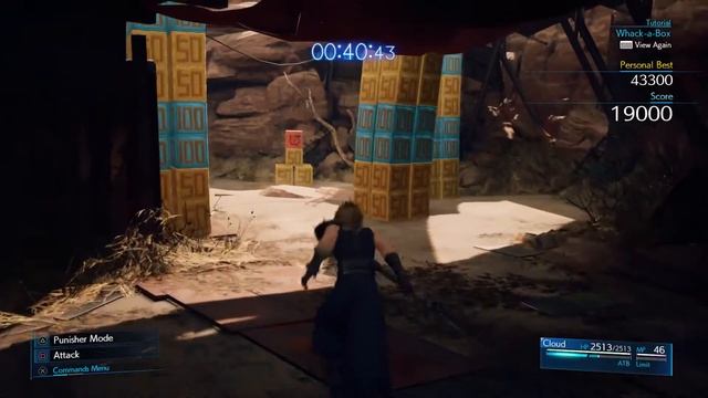 Whack-a-box 45,750 points Normal Difficulty (Crate Annihilator Trophy)| FF7 Remake смотреть онлайн