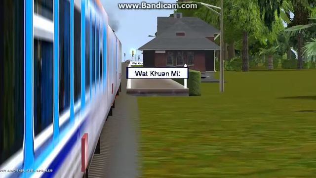 Thai Trainz EP.32 : DAEWOO 2518 ขบวนรถด่วนพิเศษที่ 41 กรุงเทพ-ยะลา ผ่านสถานีวัดควนมีด смотреть онлайн