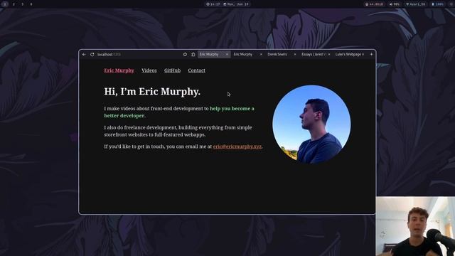 Why does every personal website look like this now? смотреть онлайн